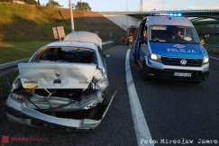 Dzwon za dzwonem na "zakręcie idiotów". Pechowy dzień na S1? - foto
