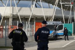 Szczególne środki ostrożności wokół stadionu i w całym mieście