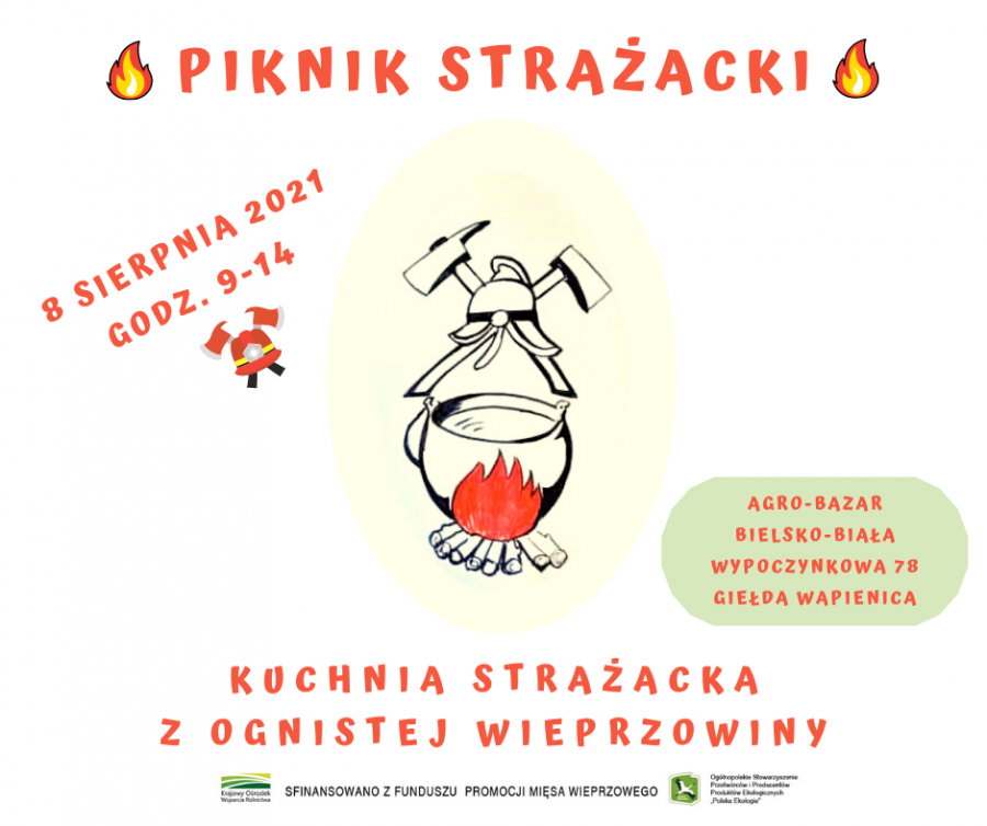 Ognista impreza kulinarna w Wapienicy. Tak gotują tylko strażacy!
