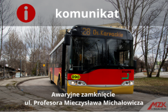 Awaryjne zamknięcie ważnej ulicy. Utrudnienia dla pasażerów OBJAZDY