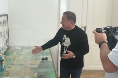 Robert Makłowicz z kamerą w Bielsku-Białej. Zdjęcia do popularnego programu - foto