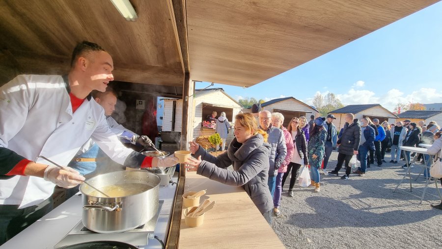 Festiwal Ziemniaka na Giełdzie w Wapienicy. Pyszne potrawy i dobra zabawa ZDJĘCIA