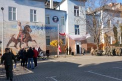 Efektowny mural na pamiątkę zwycięskiej bitwy. Użyto farb antysmogowych - foto