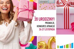 Dwudziestolatkom w pas się kłania świat - urodziny CH Sarni Stok