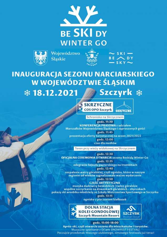Inauguracja sezonu narciarskiego w województwie śląskim. Program atrakcji w Szczyrku