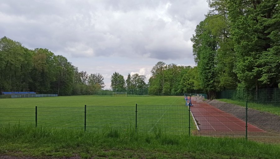 Obiekt sportowy w Wapienicy jak nowy. W dwa lata wszystko ma być gotowe