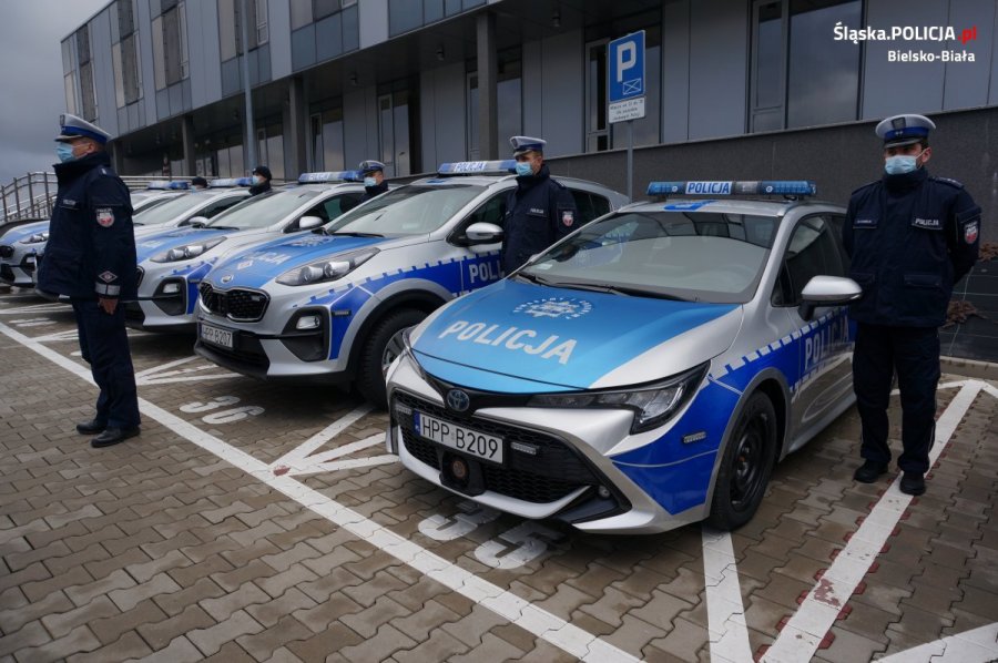 Duże wzmocnienie dla bielskiej policji. „Pojazdy są optymalnie wyposażone”