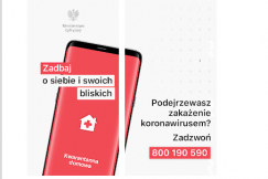 Policja kontroluje miejsca odbywania kwarantanny. Obowiązki osób zakażonych