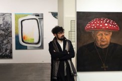 Kontrowersyjny obraz kardynała jedzie w Polskę. Kupił go bielski przedsiębiorca