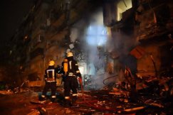 Rosjanie bombardują Kijów. Alarm bombowy we Lwowie - foto