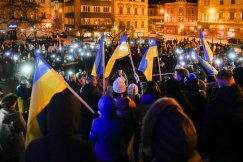 Ukraina potrzebuje naszej pomocy! Silny głos bielszczan na placu Chrobrego ZDJĘCIA