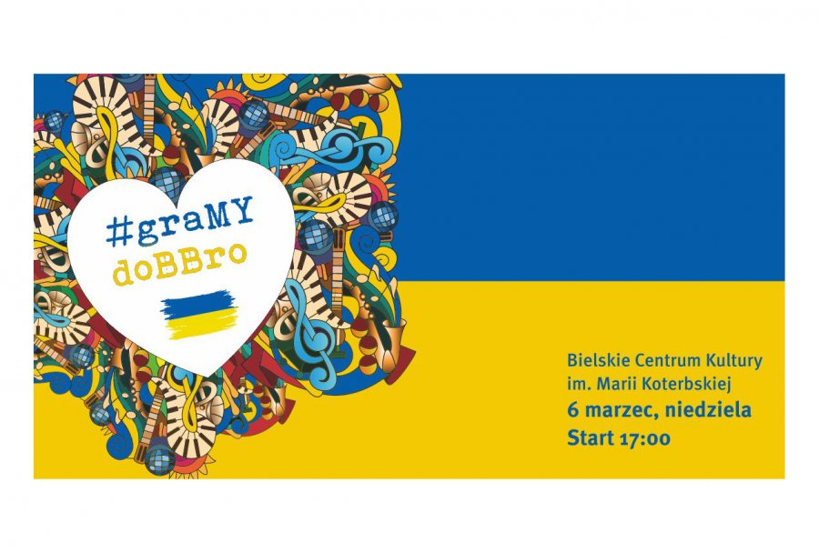 Bielscy artyści dla Ukrainy. Wielki koncert dla walczącego narodu