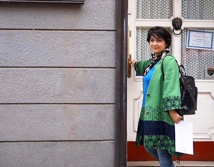 Wróciła z Bielska-Białej do Kijowa. W nocy ukrywa się pod schodami