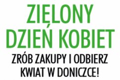 Dzień Kobiet w kwiatach. W CH Sarni Stok kwiaty doniczkowe w prezencie!