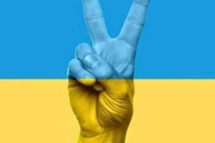 Bielsko-Biała potępia rosyjską agresję. Słowa wsparcia dla walczącej Ukrainy