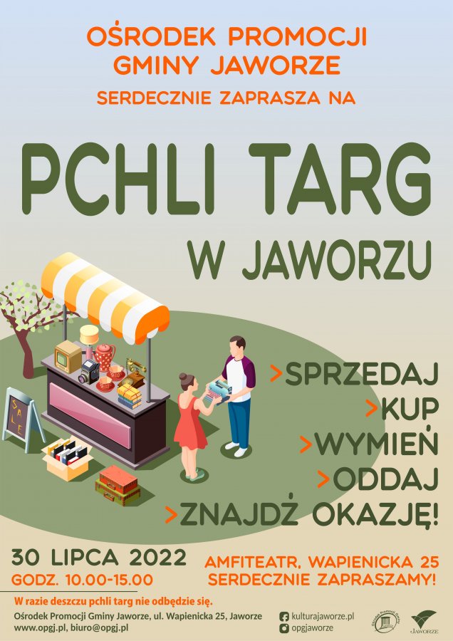 Niecodzienne okazje na pchlim targu. Można wymieniać rzeczy używane