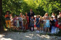 Park za Ratuszem już dostępny. Wyjątkowi goście na otwarciu -  foto