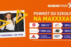 Powrót do szkoły na maxa w Gemini Park Bielsko-Biała!