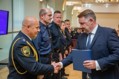W służbie mieszkańcom Bielska-Białej. Straż Miejska odbiera gratulacje - foto