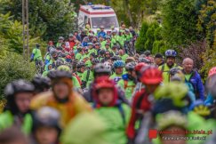 Pogoda w kratkę. Trudne warunki na trasie Rodzinnego Rajdu Rowerowego ZDJĘCIA