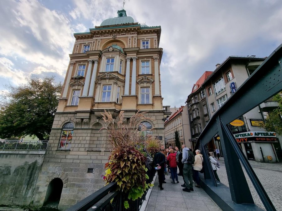 Sławny most graniczny. Obok znajdował się najsłynniejszy w Galicji dom uciech ZDJĘCIA