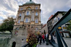 Sławny most graniczny. Obok znajdował się najsłynniejszy w Galicji dom uciech ZDJĘCIA