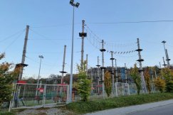 Park linowy pod Dębowcem do pilnej rozbiórki. Jest groźny dla użytkowników!