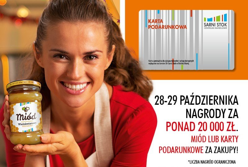 Nagrody o łącznej wartości ponad 20 tys. zł w CH Sarni Stok!