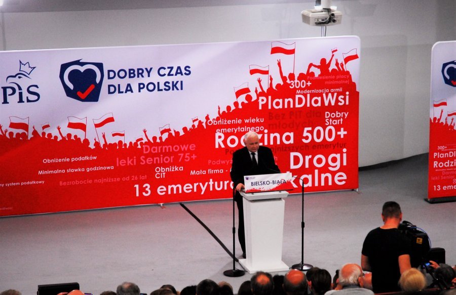 Jarosław Kaczyński przyjedzie do Bielska-Białej. W planie spotkanie z wyborcami