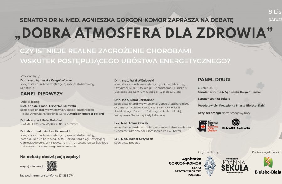 Zagrożenie chorobami wskutek ubóstwa energetycznego. Trudna debata w bielskim Ratuszu