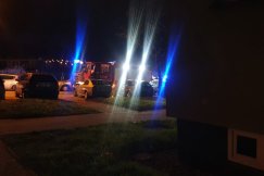 Weszli do mieszkania po siłowym otwarciu drzwi. Ewakuacja mieszkańców - foto