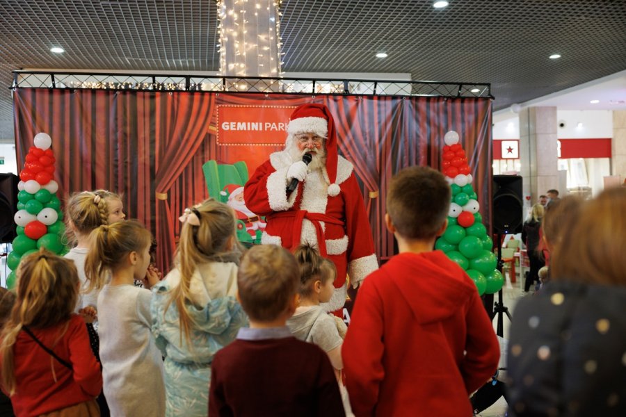 Święty Mikołaj, fabryka słodkości i prezenty w Gemini Park Bielsko-Biała!