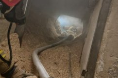Nocny pożar w firmie przy Wapienickiej. Akcja gaśnicza trwała prawie sześć godzin! - foto