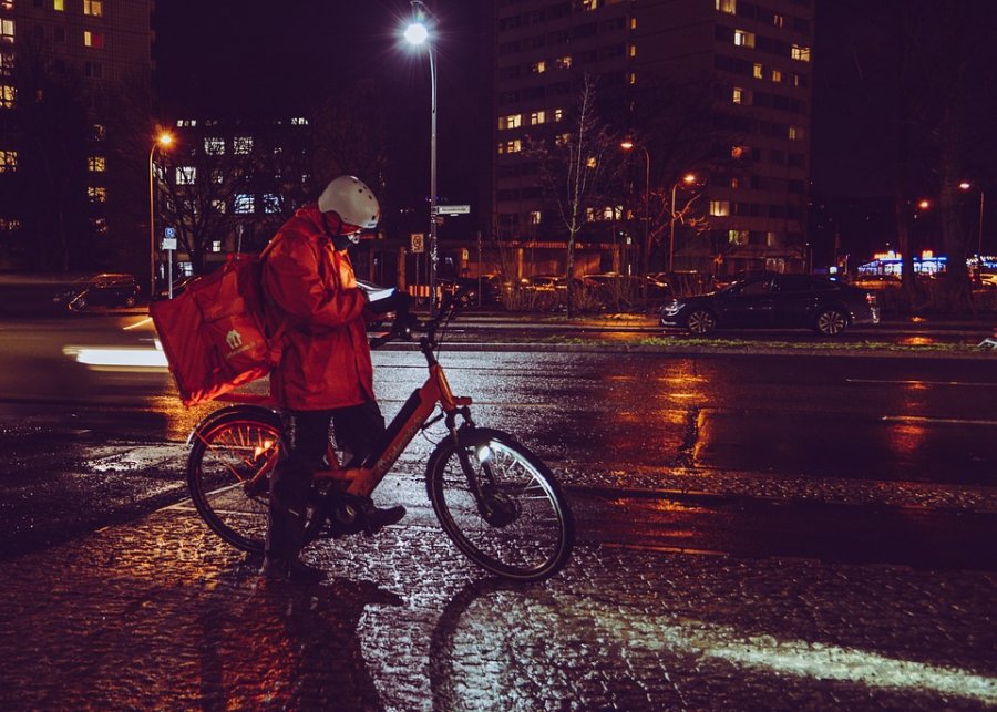 Strajk kurierów w Bielsku-Białej. Kto ma problemy z dostawą jedzenia?