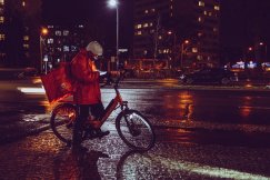 Strajk kurierów w Bielsku-Białej. Kto ma problemy z dostawą jedzenia?