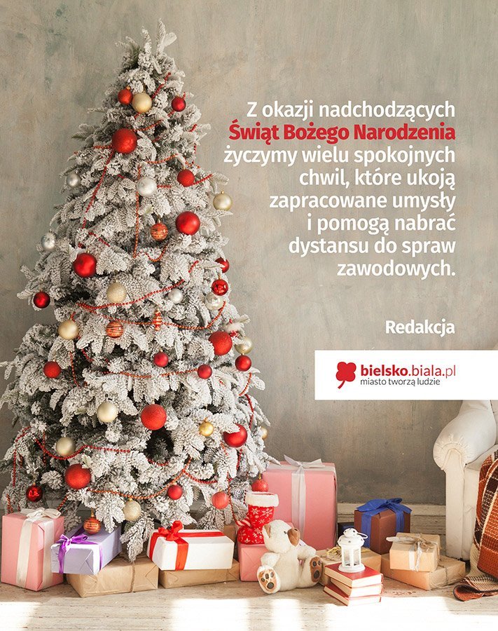 Szczęśliwych Świąt Bożego Narodzenia - życzenia od bielsko.biala.pl