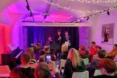 Jazzowy koncert przy ul. 11 Listopada. Zdolna bielska młodzież dała popis - foto