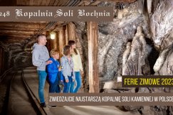 Ferie zimowe 2023 z Kopalnią Soli Bochnia!
