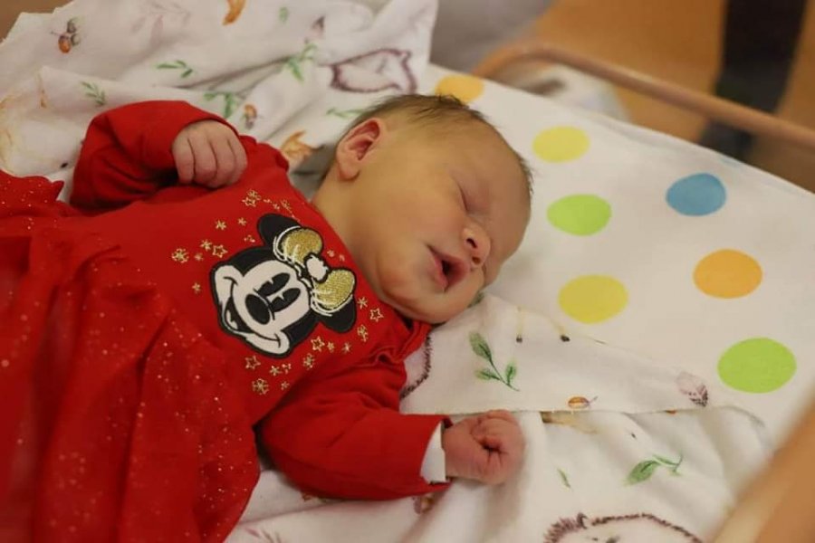 Pierwsza mieszkanka województwa. Śliczna Oliwka urodzona w Bielsku-Białej - foto