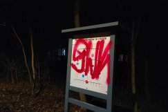 Park zrewitalizowany i już zniszczony. Kolejny akt wandalizmu - foto