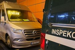 Na trasie z Bielska-Białej do Krakowa naruszał czas pracy. Kierowca nie przyjął mandatu