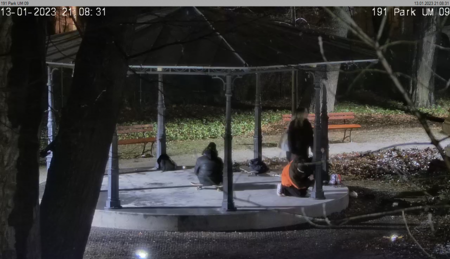 Wandale ujęci na gorącym uczynku. Bazgrali po wyposażeniu parków - foto