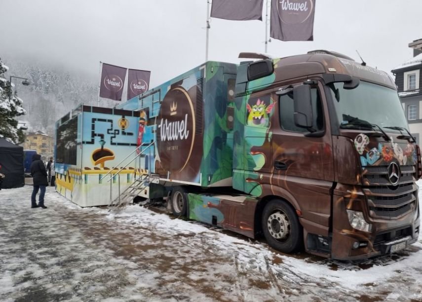 Interaktywna ciężarówka ze słodyczami w Bielsku-Białej. Gdzie zaparkuje? - foto