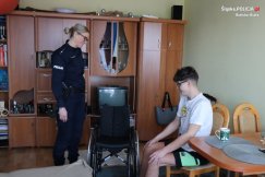 Wózek odzyskany! Policja po pościgu złapała złodzieja, pomógł monitoring - foto