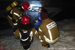 Domek zapalił się od komina. Poradzili sobie przed przyjazdem strażaków - foto