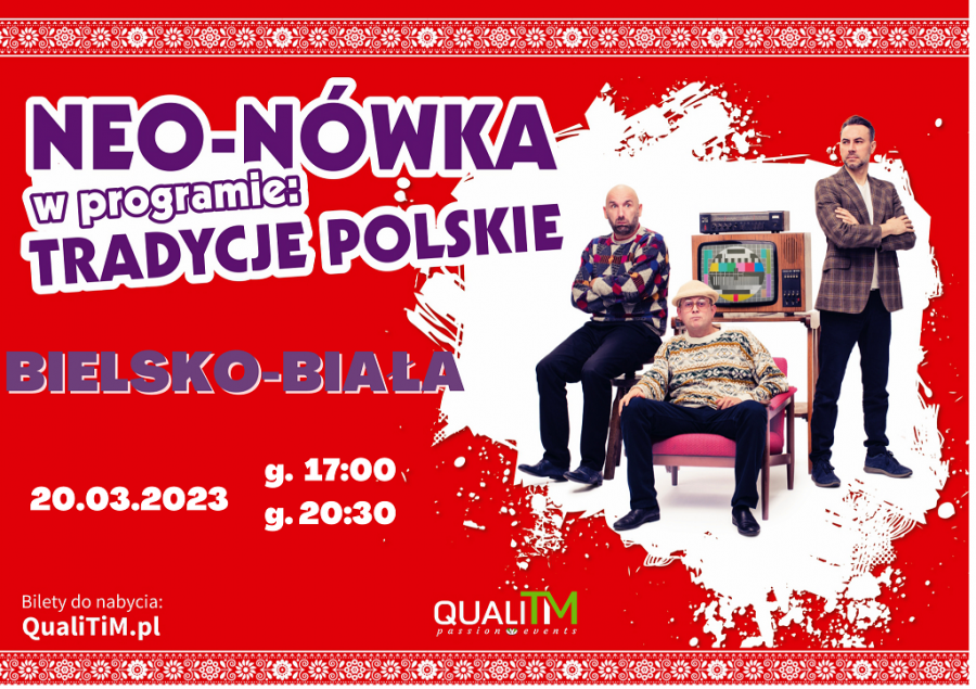 Neo-Nówka w Bielsku-Białej! Dwa występy w Cavatina Hall