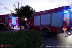 Ewakuacja klientów i pracowników. Alarm wywołała czujka w garażu podziemnym