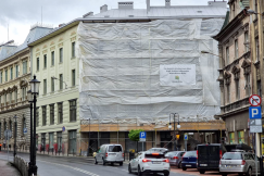 Odsłonili część słynnej kamienicy z kawiarnią. To dzieło wybitnego architekta - foto