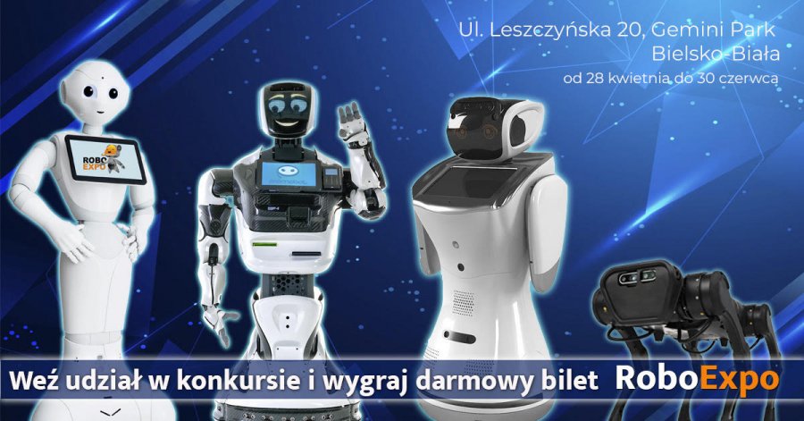Wystawa robotów w Gemini Park. Mamy darmowe wejściówki z okazji Dnia Dziecka KONKURS