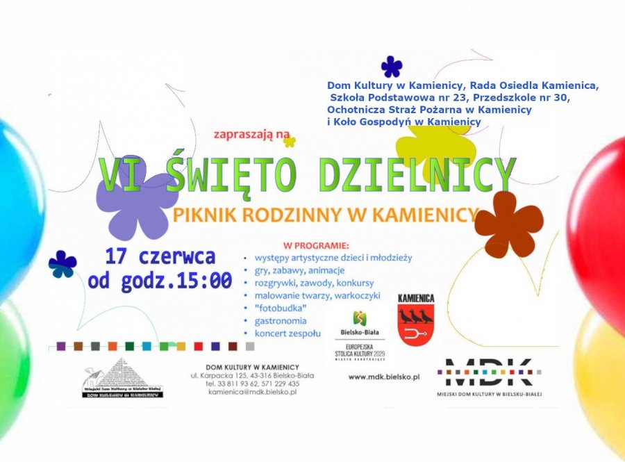 Dziś świętuje Kamienica. Piknik rodzinny z bogatym programem wydarzeń
